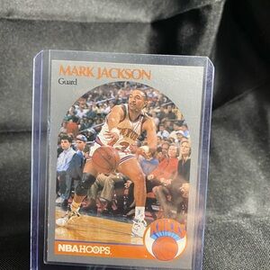 Iconic Mark Jackson Knicks NBA Hoops Card